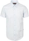 Suitable Short Sleeves Shirt Cotton Slub Light Blue order online | SH-SHSL-CO-STBL-25.03 blue | Suitable Lithuania