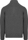 Suitable Half Zip Pullover Lambswool Anthracite Product / Achterkant