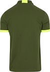 Sun68 Polo Shirt Logo Fluo Army Green Product / Achterkant