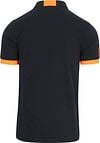 Sun68 Polo Shirt Logo Fluo Navy  Product / Achterkant