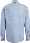 Vanguard Leinen Hemd Streifen Blau Product / Achterkant