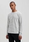 Dstrezzed Pullover Dylan Stripe White Model / Voorkant