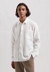 Dstrezzed Shirt Axton White Model / Voorkant