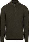 Barbour Half Zip Pullover Wool Olive order online | MKN0837-OL91 | Suitable Lithuania
