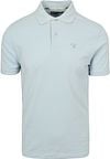 Barbour Tartan Pique Polo Shirt Light Blue MML0012-BU44 order online | Suitable