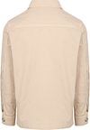 King Essentials The Benjamin Overshirt Ecru Product / Achterkant