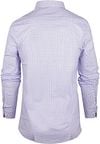 Steppin' Out Overhemd Slim-Fit Ruiten Blauw Rood Product / Achterkant