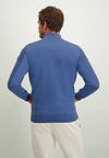State Of Art Cardigan Zip Blue Model / Achterkant