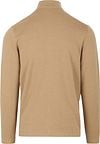 Blue Industry Zipper Cardigan Camel Product / Achterkant