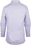 Steppin' Out Shirt Slim-Fit Checks Blue Red Product / Achterkant