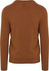 Gant Pullover V-Ausschnitt Wool Blend Camel Product / Achterkant