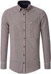 Casa Moda Casual Shirt Checks Brown 444304000-201 order online | Suitable
