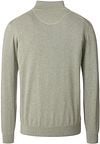 Casa Moda Halfzip Pullover Solid Light Green Product / Achterkant