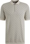 Cast Iron Half-Zip Polo Shirt Structure Ecru order online | CPSS2504886-7014 | Suitable Lithuania