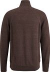Cast Iron Knitted Cardigan Brown Product / Achterkant