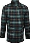 Steppin' Out Hemd Flanel Karos Navy Grün Product / Achterkant