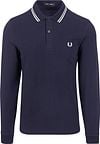 Fred Perry Longsleeve Polo Navy 238 order online | M3636-238 | Suitable Lithuania