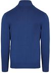 Gant Half Zip Pullover Mid Blue Product / Achterkant