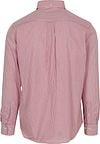 Gant Poplin Banker Shirt Stripe Red Product / Achterkant