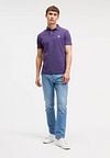 King Essentials The Rene Polo Violet Model / Voorkant