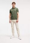 King Essentials The Rene Polo Vert Olive Model / Voorkant