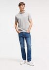 King Essentials The Rene Polo Gris Model / Voorkant