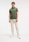 King Essentials The Rene Polo Shirt Olive Green Model / Voorkant