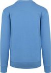 King Essentials The George Sweater Bleu Mid  Product / Achterkant
