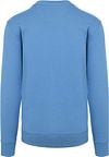King Essentials The George Sweater Mid Blue Product / Achterkant