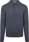 King Essentials The Robert Long Sleeve Poloshirt Merino Antraciet KM111030002-C003T kopen | Suitable