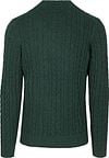 Lyle & Scott Cable Pullover Dark Green Product / Achterkant