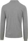 Lyle and Scott Longsleeve Polo Grau Product / Achterkant