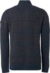 No Excess Mocker Pullover Navy Melange Product / Achterkant