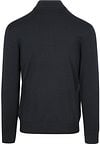 No Excess Pull Demi-Zip Marine Product / Achterkant