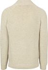 NZA Drake Demi-Zip Beige chaud  Product / Achterkant