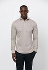 Profuomo Camiche Polo Shirt Beige Model / Voorkant