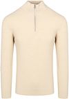 Profuomo Half Zip Pullover Structure Ecru PPVJ30007A-E order online | Suitable