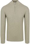 Profuomo Half Zip Pullover Struktur Mid Grün PPVJ30007D-Z2 kaufen | Suitable