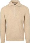Profuomo Half Zip Pullover Wolle Sand PPWJ30025B-F5 kaufen | Suitable