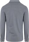 Profuomo Overshirt Western Jersey Blau Product / Achterkant