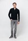 Profuomo Pullover Half Zip Luxury Marine Model / Voorkant