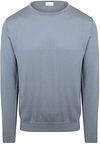 Profuomo Pullover Merino Wool Blue order online | Suitable