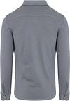Profuomo Overshirt Western Jersey Blauw Product / Achterkant