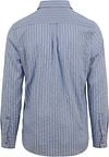 Scotch and Soda Overhemd Streep Lichtblauw Product / Achterkant