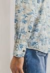 State Of Art Overhemd Print Struc Model / Detail