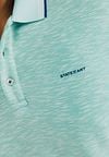 State of Art Polo Slubmelange Hellblau Model / Detail