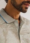 State of Art Poloshirt Faded Leaf Beige Model / Detail