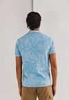 State of Art Poloshirt Faded Leaf Bleu Clair Model / Achterkant