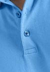 State of Art Poloshirt Pique Blue Model / Detail