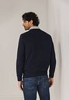 State Of Art Pullover Navy Model / Achterkant